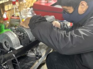 reparando motor