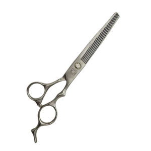 PISAQ - TIJERAS ESCULPIDORAS 56 DIENTES PROFESIONALES 8” – ACERO 440C