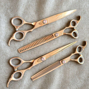 SET TIJERAS MARAS 4 TIJERAS: 1 RECTA, 1 CURVA , 2 ESCULPIR.